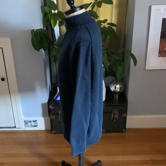 LL Bean Half Zip long sleeve crewneck Size Xl - Picture 2 of 6